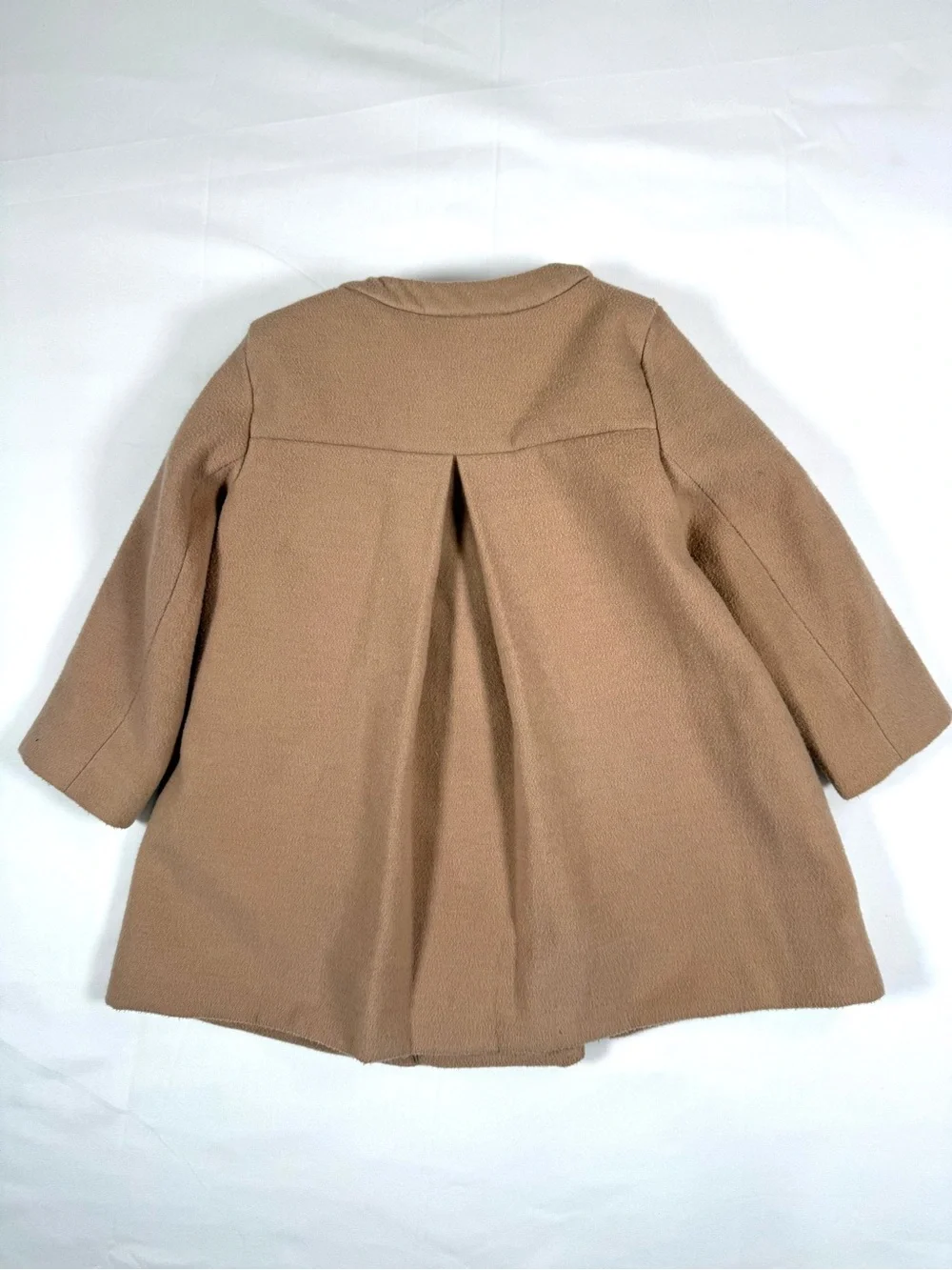 GAP Baby Girls Bow‎ Coat 18-24 Months Double Breasted Peacoat Classic Preppy